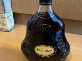 ブランデー：Hennessy（XO 黒キャップ クリアボトル）／ブランデー：Hennessy（VSOP スリムボトル クリアボトル）など3点