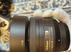 Nikon：AF-S DX NIKKOR 35mm F1.8G／Nikon：FM10標準セット＋COLOR-SKOPAR 20mm F3.5 SLII N Aspherical(ニコンF用)など4点