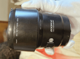 MINOLTA：レンズ／MINOLTA：ボディなど4点