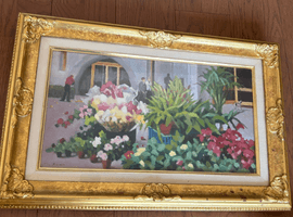 書画（掛軸・絵画）／油彩画：川雅吉（ラ、エスカラ）など2点(大阪府吹田市・出張買取)｜古銭の高価買取なら【バイセル】