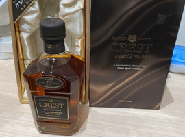 ウイスキー：Suntory（クレスト 12年 旧ボトル）／ウイスキー：Suntory（クレスト 12年 向獅子）など8点