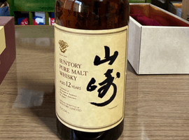 ウイスキー／Suntory：山崎 12年 ピュアモルト シングルモルト 金花（状態ランク：A）など3点