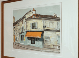 梅原龍三郎の絵画など3点