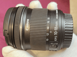 Canon：EF-S 10-18mm F4.5-5.6 IS STM／Canon：EF-S 55-250mm F4-5.6 IS STMなど3点