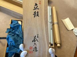 置物・彫刻／花瓶：秦蔵六など2点