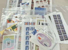 記念切手：近代製鉄発祥150周年記念／特殊切手：特殊鳥類シリーズ／など
