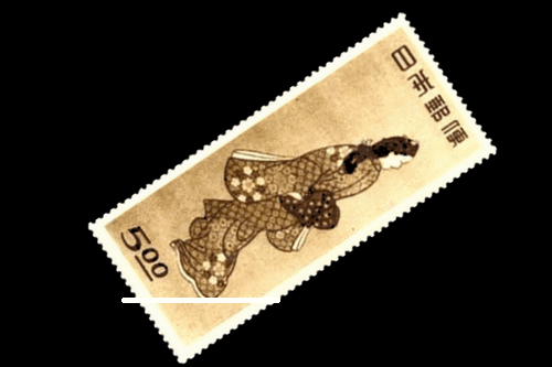 見返り美人切手